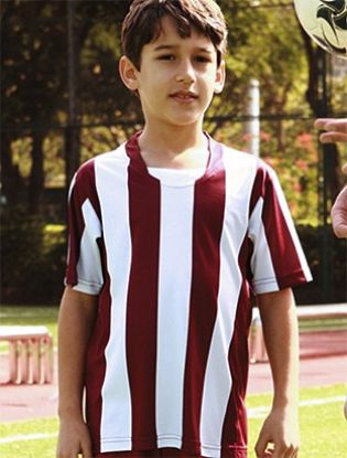 Picture of Kids Sublimated Striped Football Jersey