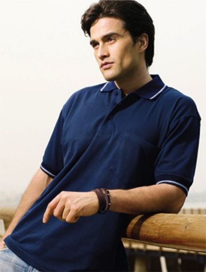 Picture of Unisex Adults Pocket Polo