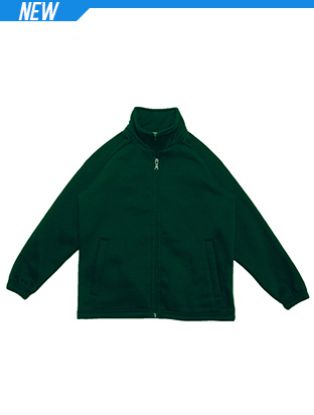 Picture of Kids Poly/Cotton Fleece Zip Through Jacket