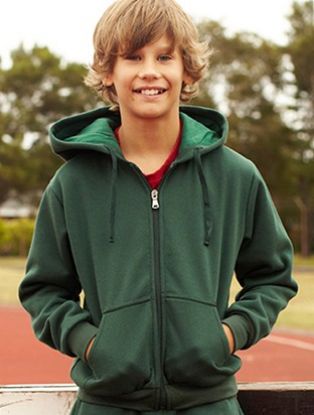 Picture of Kids Zip Through Fleece Hoodie