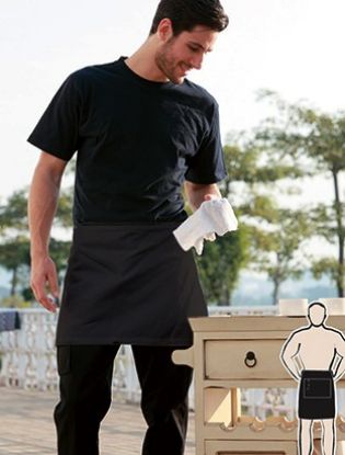 Picture of Polyester Drill Quarter Apron - With Pocket