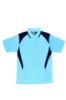 Picture of Kids Honey Comb Contrast Panel Polo