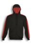 Picture of Kids Contrast Fleece Zip Through Hoodie