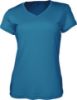 Picture of Ladies Brushed V-Neck Tee Shirt